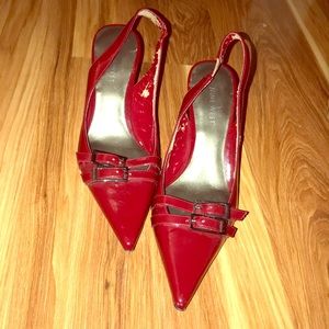 Nine West red heels